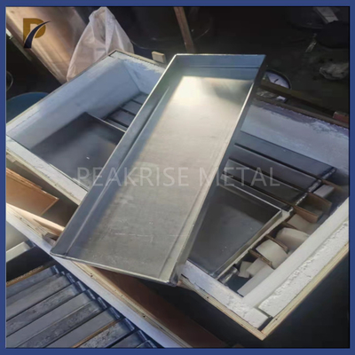 99.95% High Purity Welding Tungsten Boat For Vacuum Annealing Furnace Industry