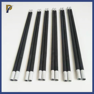 SiC Heating Rod MoSi2 Molybdenum Disilicide Rod สำหรับเตาไฟฟ้าอุณหภูมิสูง